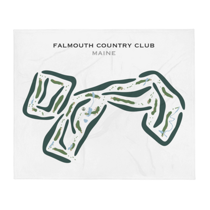 Falmouth Country Club, Maine - Printed Golf Courses