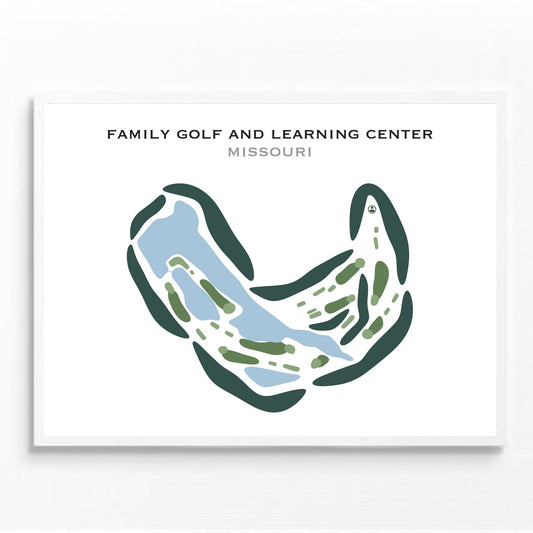 Family Golf and Learning Center, Missouri - Printed Golf Courses
