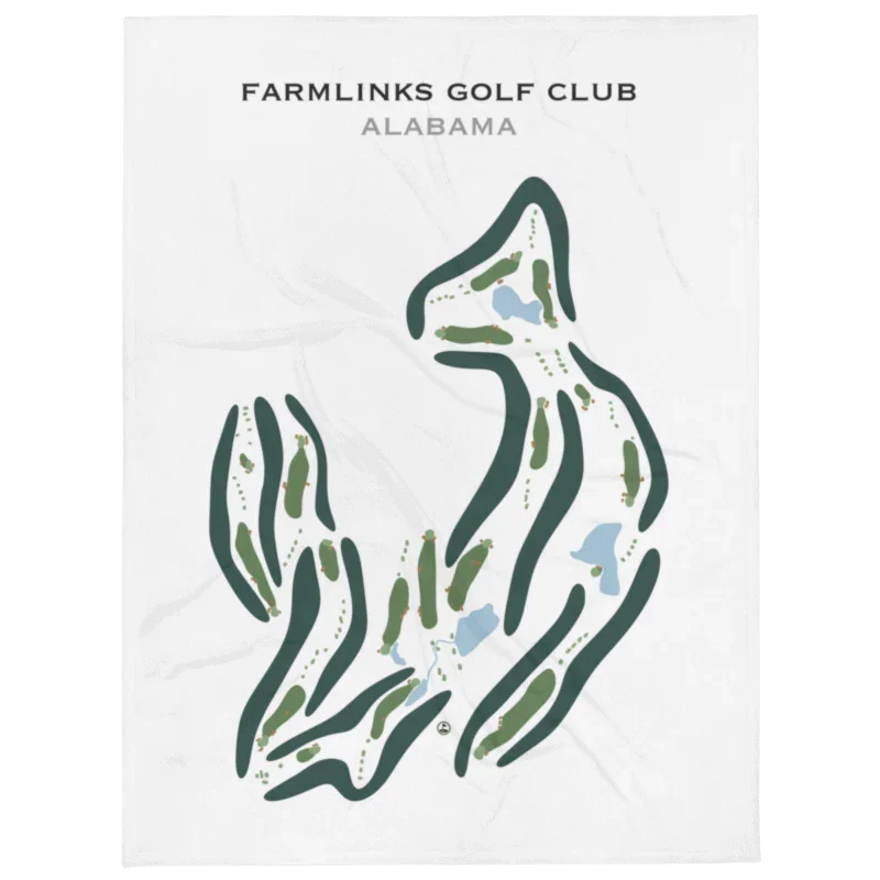 FarmLinks at Pursell Farms, Alabama - Printed Golf Course