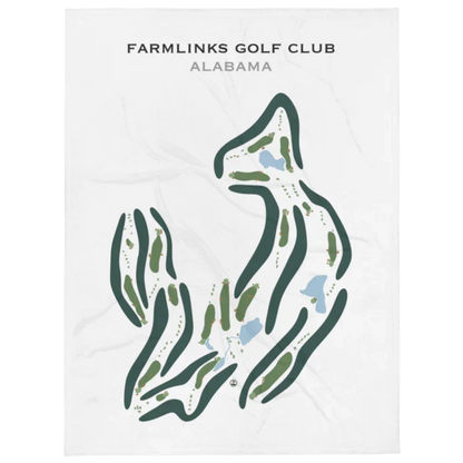 FarmLinks at Pursell Farms, Alabama - Printed Golf Course