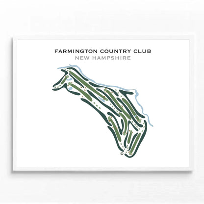 Farmington Country Club, New Hampshire - Printed Golf Courses