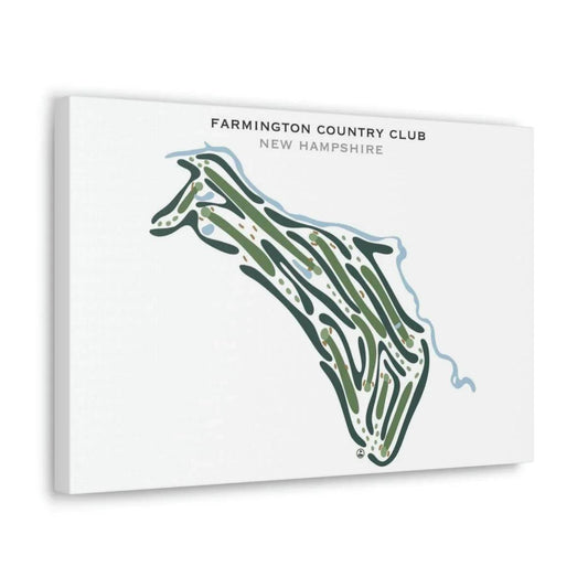 Farmington Country Club, New Hampshire - Printed Golf Courses
