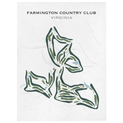 Farmington Country Club, Virginia - Printed Golf Courses