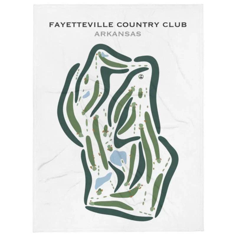 Fayetteville Country Club, Arkansas - Printed Golf Courses