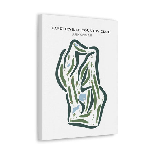 Fayetteville Country Club, Arkansas - Printed Golf Courses