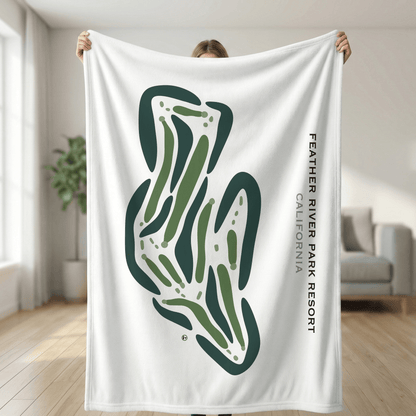 Feather River Park Resort, California - Printed Golf Course
