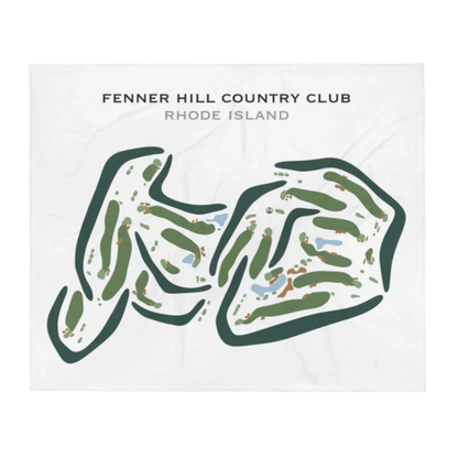 Fenner Hill Country Club, Rhode Island - Printed Golf Courses
