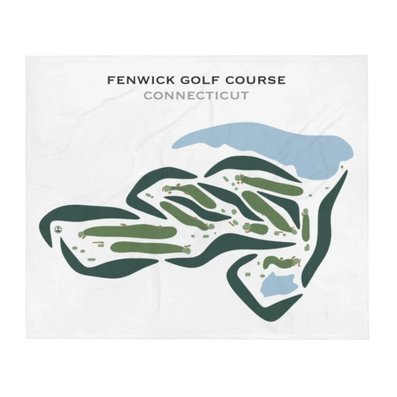 Fenwick Golf Course, Connecticut - Printed Golf Courses
