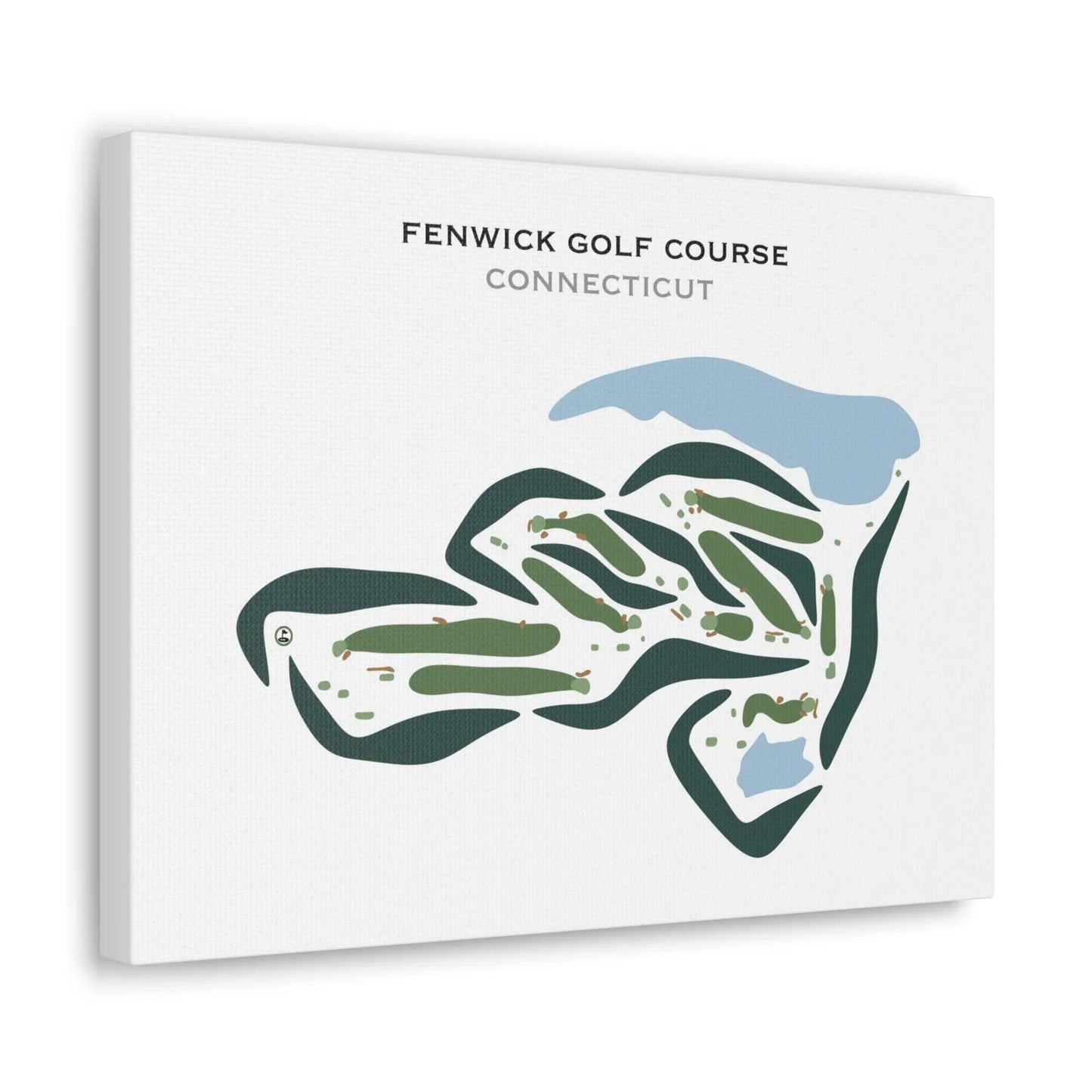 Fenwick Golf Course, Connecticut - Printed Golf Courses