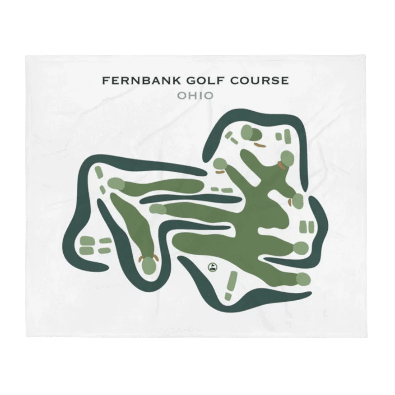 Fernbank Golf Course, Ohio - Printed Golf Courses