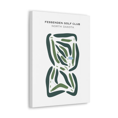 Fessenden Golf Club, North Dakota - Printed Golf Courses