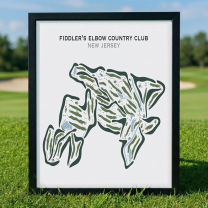 Fiddler's Elbow Country Club, New Jersey - Printed Golf Courses
