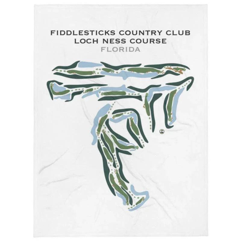 Fiddlesticks Country Club Loch Ness Course, Florida - Printed Golf Courses