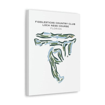 Fiddlesticks Country Club Loch Ness Course, Florida - Printed Golf Courses