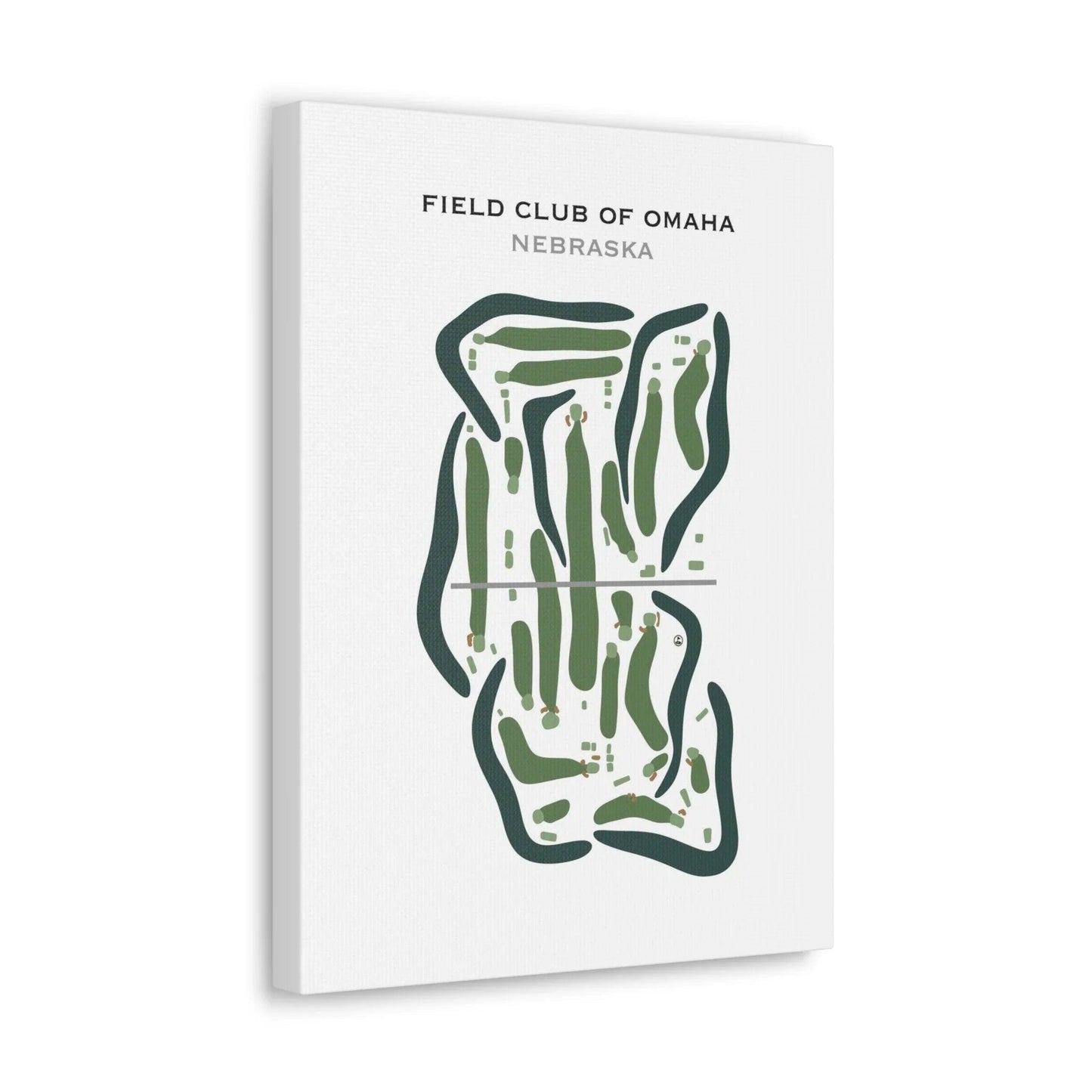 Field Club of Omaha, Nebraska - Printed Golf Courses