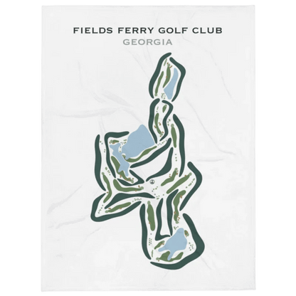 Fields Ferry Golf Club, Georgia - Printed Golf Courses