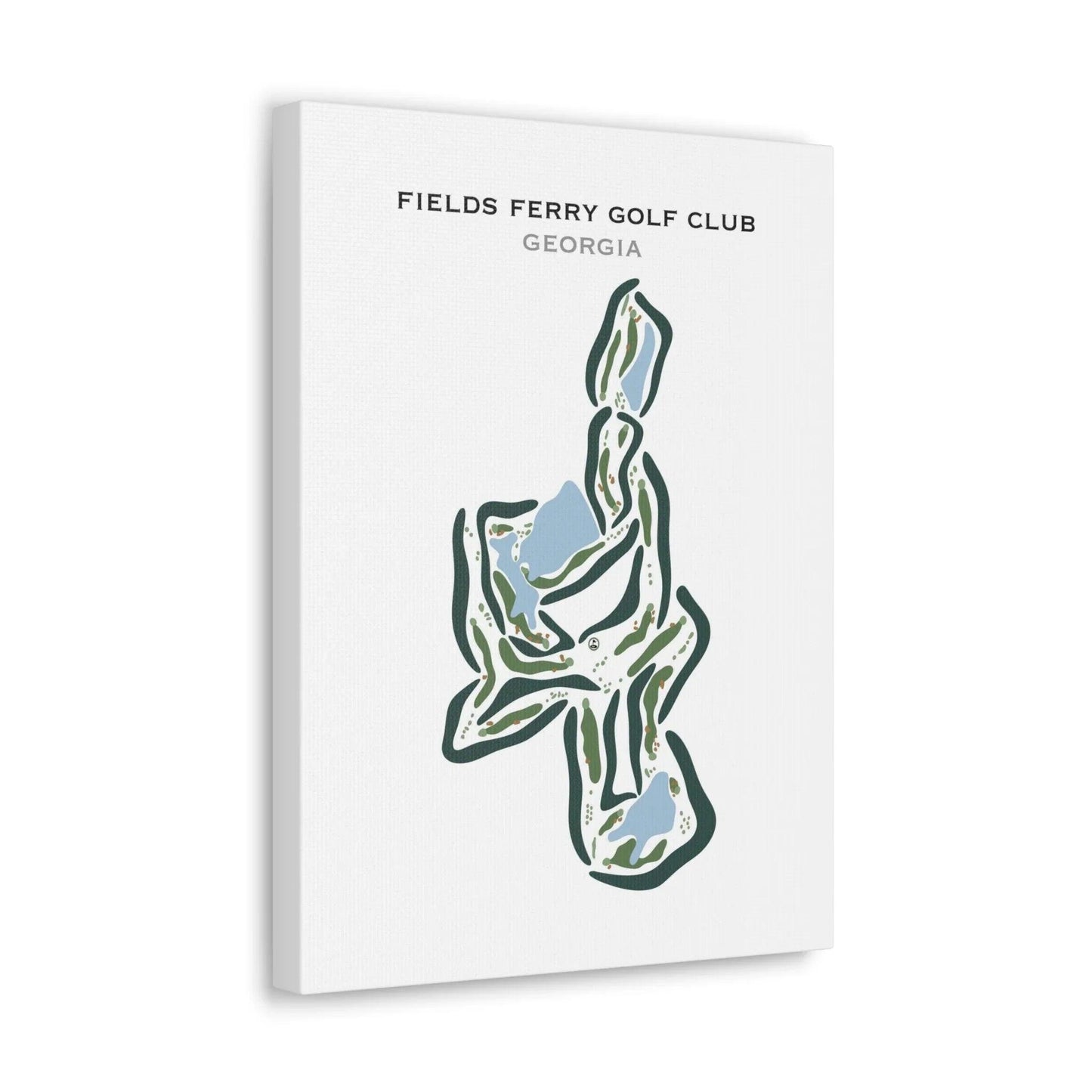 Fields Ferry Golf Club, Georgia - Printed Golf Courses