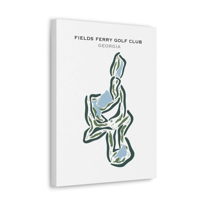 Fields Ferry Golf Club, Georgia - Printed Golf Courses