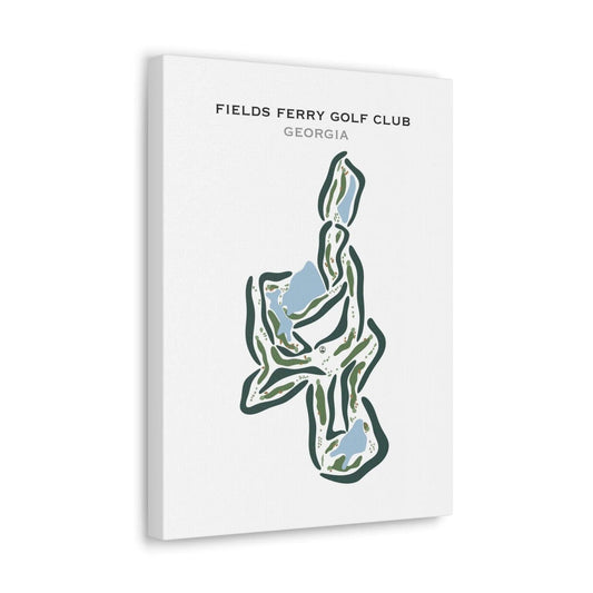Fields Ferry Golf Club, Georgia - Printed Golf Courses