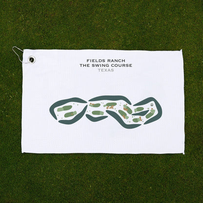 Fields Ranch - The Swing Course, Texas - Printed Golf Courses