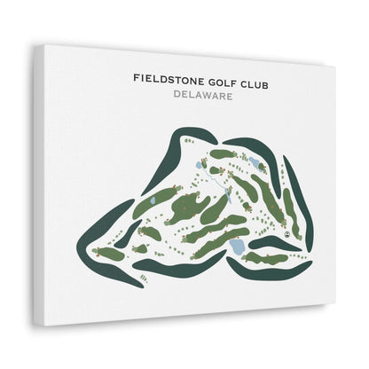Fieldstone Golf Club, Delaware - Printed Golf Courses