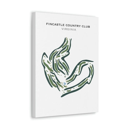 Fincastle Country Club, Virginia - Printed Golf Courses