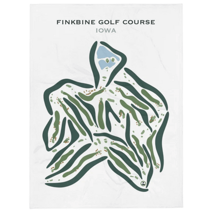 Finkbine Golf Course, Iowa - Printed Golf Courses