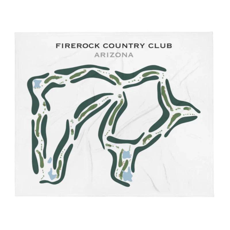 FireRock Country Club, Arizona - Printed Golf Course
