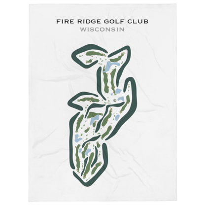 Fire Ridge Golf Club, Wisconsin - Printed Golf Courses