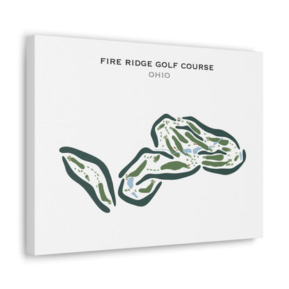 Fire Ridge Golf Course, Ohio - Printed Golf Courses