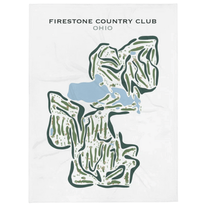 Firestone Country Club, Ohio - Printed Golf Courses