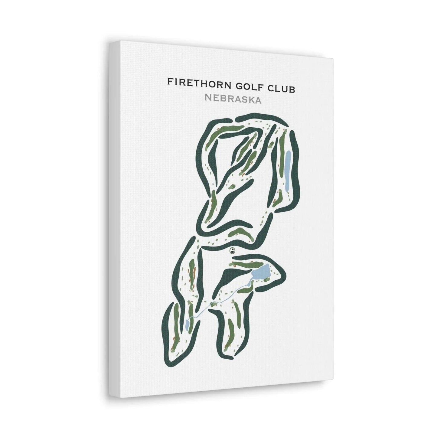 Firethorn Country Club, Nebraska - Printed Golf Courses