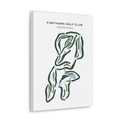 Firethorn Country Club, Nebraska - Printed Golf Courses