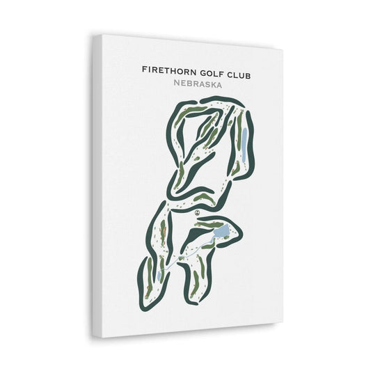 Firethorn Country Club, Nebraska - Printed Golf Courses