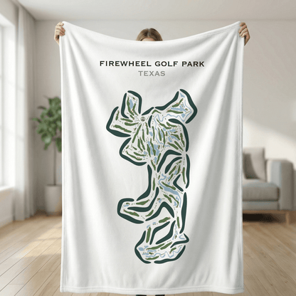 Firewheel Golf Park, Texas - Printed Golf Course