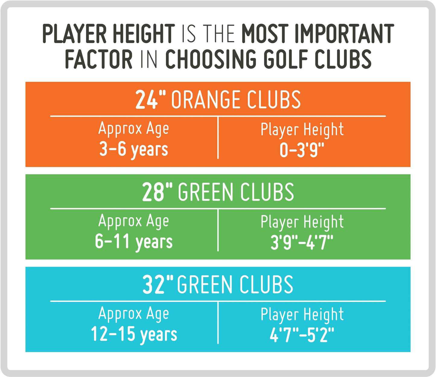 FirstTeeImageUpdates_SIZECHART - GOLF LEAGUE