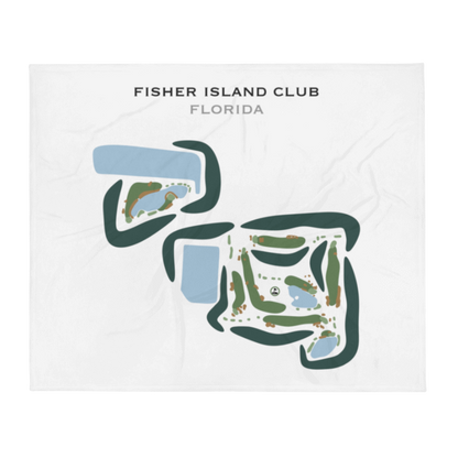 Fisher Island Club, Florida - Printed Golf Courses