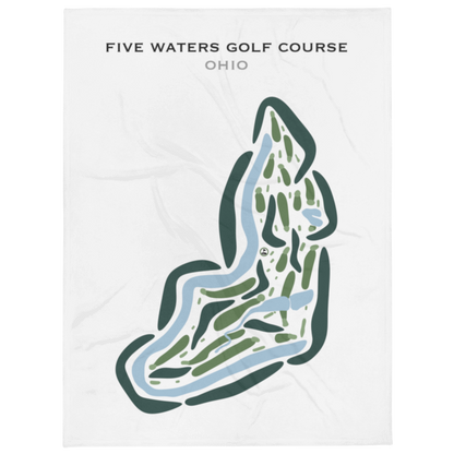 Five Waters Golf Course, Ohio - Printed Golf Courses