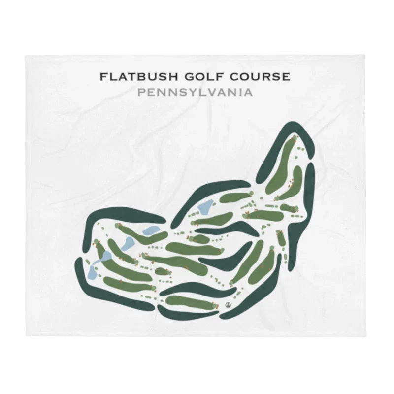 Flatbush Golf Course, Pennsylvania - Printed Golf Courses