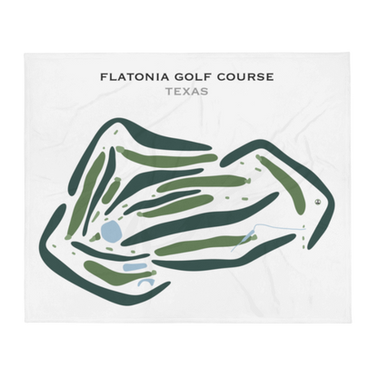 Flatonia Golf Course, Texas - Printed Golf Courses