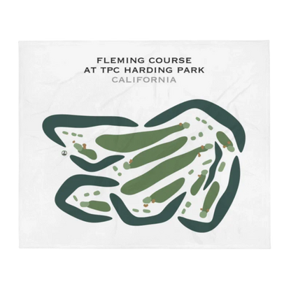 Fleming Course at TPC Harding Park, California - Printed Golf Courses
