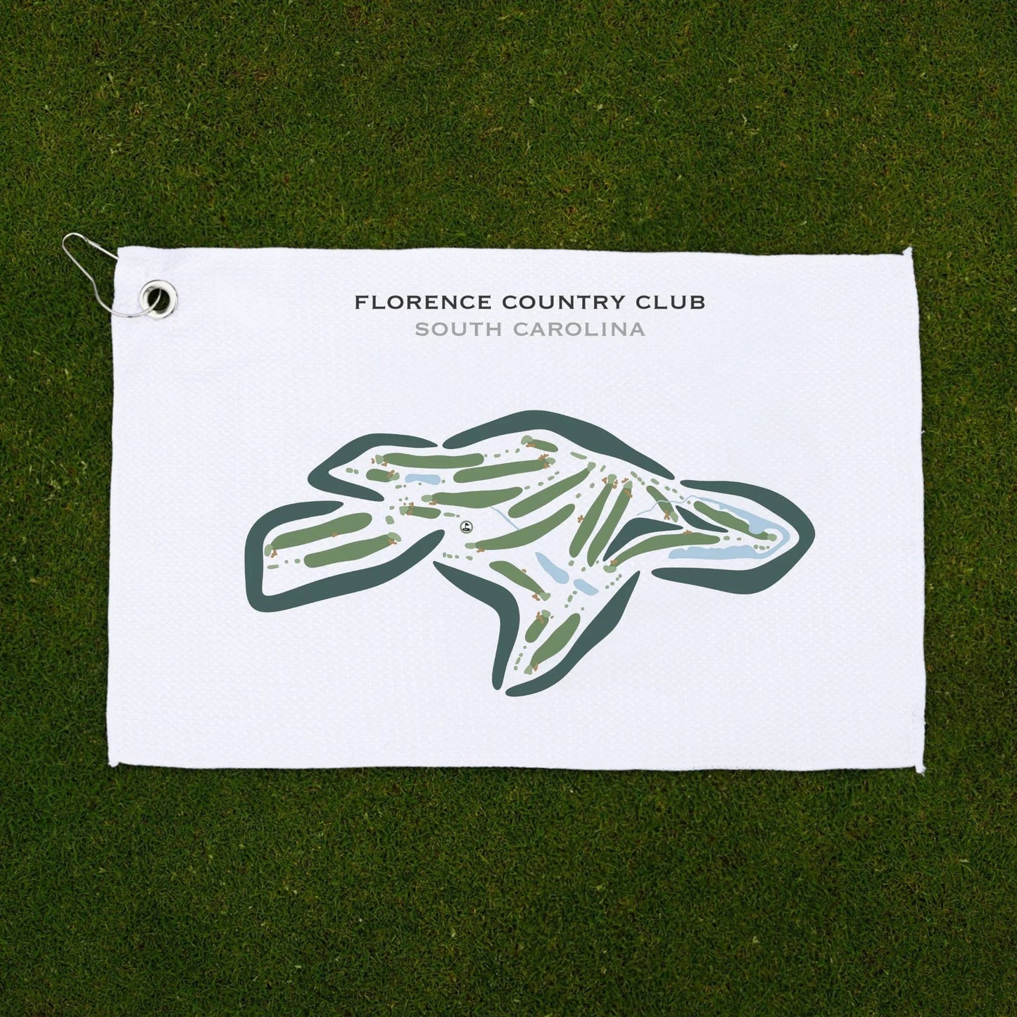 Florence Country Club, South Carolina - Printed Golf Courses