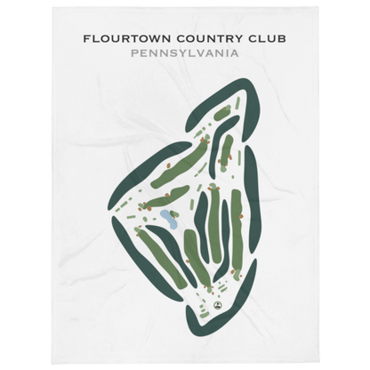 Flourtown Country Club, Florida - Printed Golf Courses
