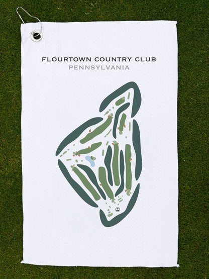 Flourtown Country Club, Pennsylvania - Printed Golf Courses