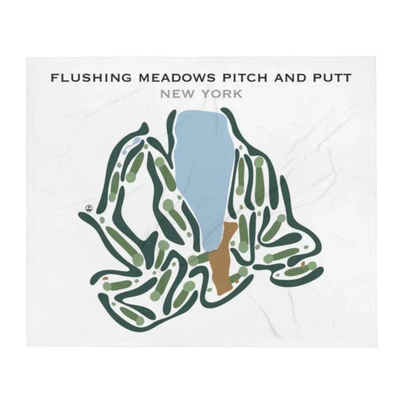 Flushing Meadows Pitch & Putt, New York - Printed Golf Courses