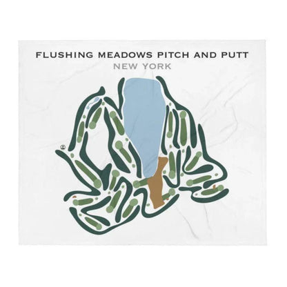 Flushing Meadows Pitch & Putt, New York - Printed Golf Courses