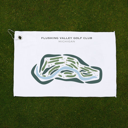 Flushing Valley Golf Club, Michigan - Printed Golf Courses