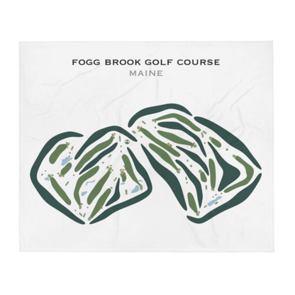 Fogg Brook Golf Course, Maine - Printed Golf Courses