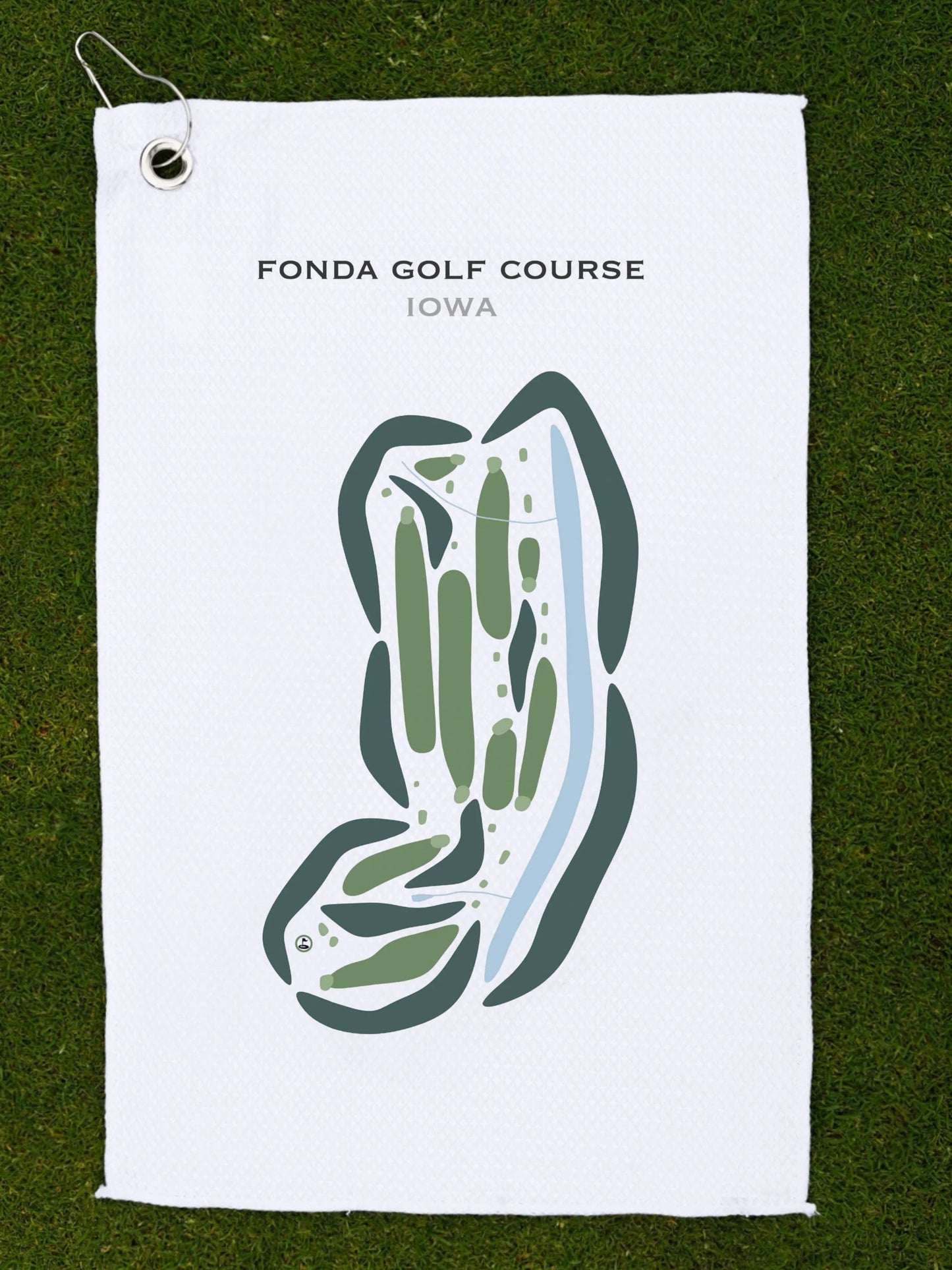 Fonda Golf Course, Iowa - Printed Golf Courses