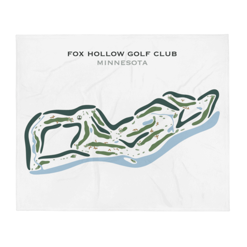 Fox Hollow Golf Club, Minnesota - Printed Golf Courses